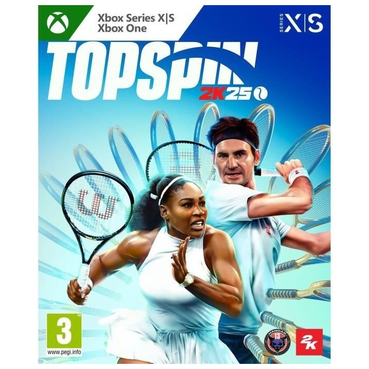 TopSpin 2K25 - Jeu Xbox Series X et Xbox One - Edition Standard