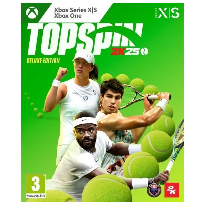TopSpin 2K25 - Jeu Xbox Series X et Xbox One - Deluxe Edition