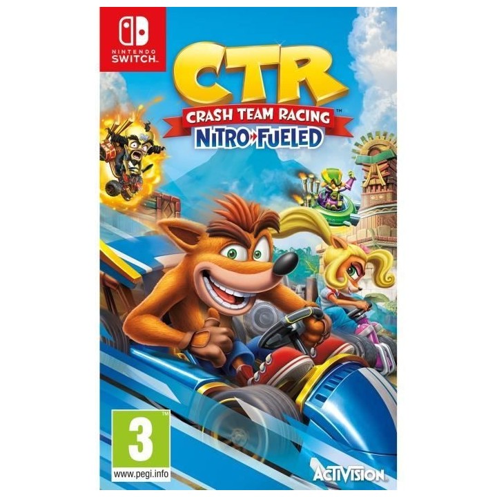 Jeu de course - Activision - Crash Team Racing - En boîte - 3+ - Juin