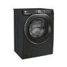 Lave-linge hublot HOOVER H-WASH 500 HWP48AMBCR/1-S - 8 kg - Induction - 1400 trs/min - Classe A - connecté - vapeur - Anthracit