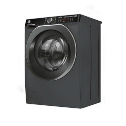 Lave-linge hublot HOOVER H-WASH 500 HWP48AMBCR/1-S - 8 kg - Induction - 1400 trs/min - Classe A - connecté - vapeur - Anthracit