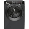 Lave-linge hublot HOOVER H-WASH 500 HWP49AMBCR/1-S - 9 kg - Induction - 1400 trs/min - Classe A - connecté - vapeur - Anthracit