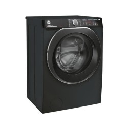 Lave-linge hublot HOOVER H-WASH 500 HWP49AMBCR/1-S - 9 kg - Induction - 1400 trs/min - Classe A - connecté - vapeur - Anthracit