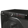 Lave-linge hublot HOOVER H-WASH 500 HWP49AMBCR/1-S - 9 kg - Induction - 1400 trs/min - Classe A - connecté - vapeur - Anthracit