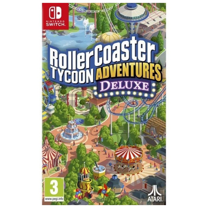 RollerCoaster Tycoon Adventures Deluxe Edition - Jeu Nintendo Switch