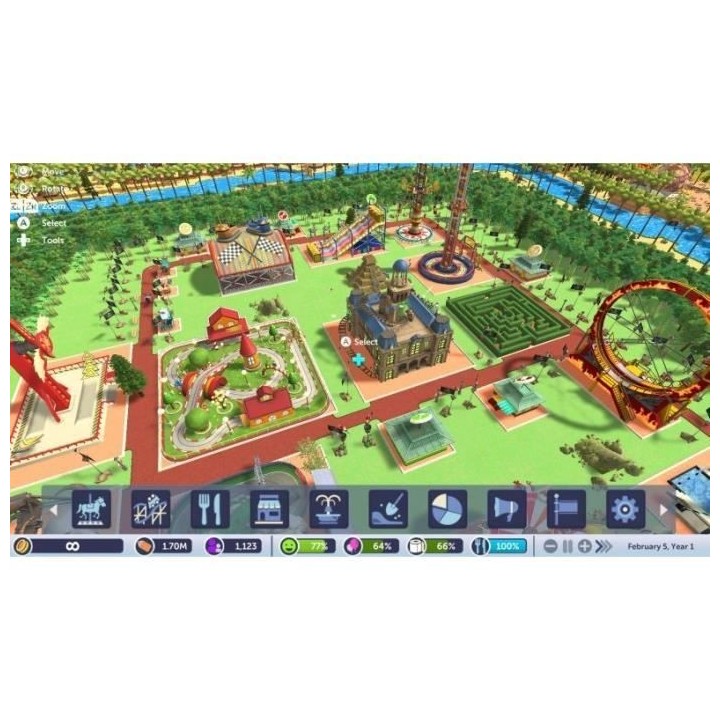 RollerCoaster Tycoon Adventures Deluxe Edition - Jeu Nintendo Switch