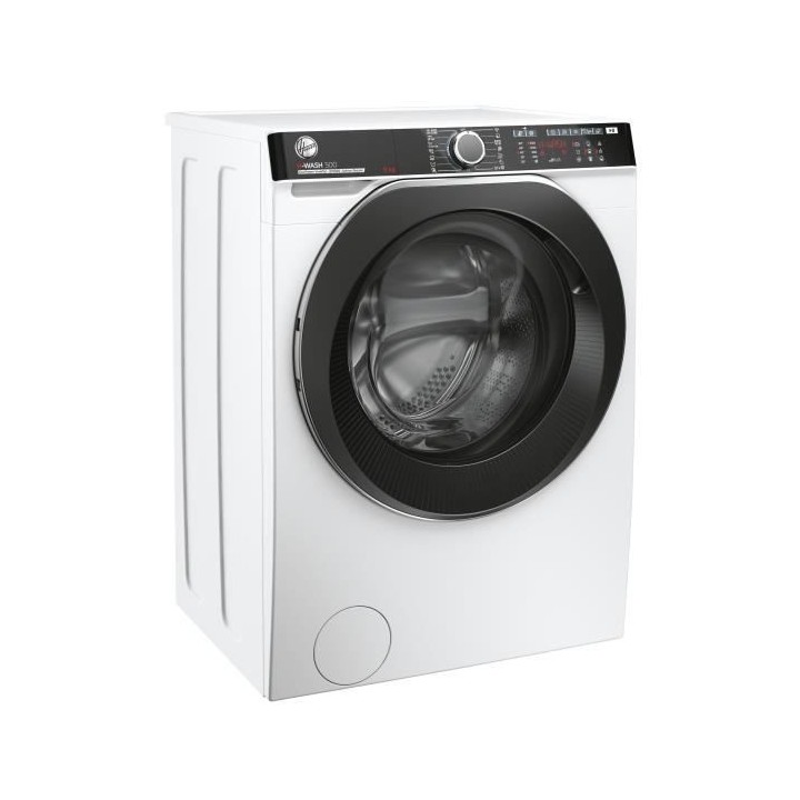 Lave-linge hublot HOOVER H-WASH 500 HWP 69AMBC/1-S - 9 kg - Connecté
