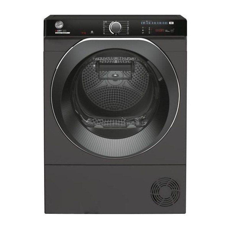 Seche-linge a condensation HOOVER NDP C10TCBERX-S - 10 kg - Classe B - Connecté - Gris anthracite