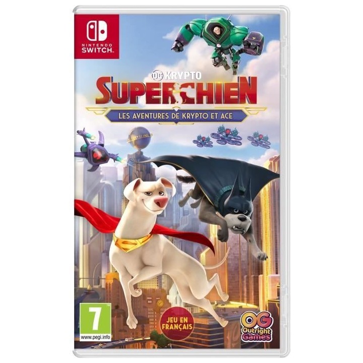 DC Krypto Super-Chien: Les aventures de Krypto et Ace Jeu Switch