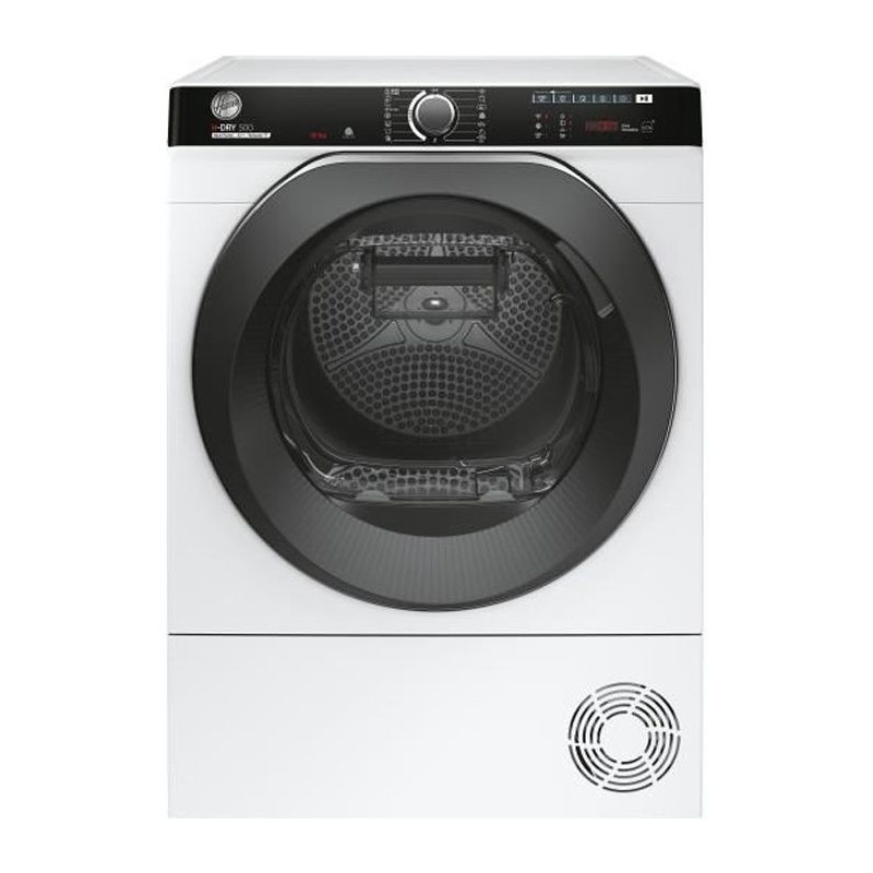 Seche-linge pompe a chaleur HOOVER H-DRY 500 NDPH10A2TCBEXSS - 10 kg - Blanc - Classe A++