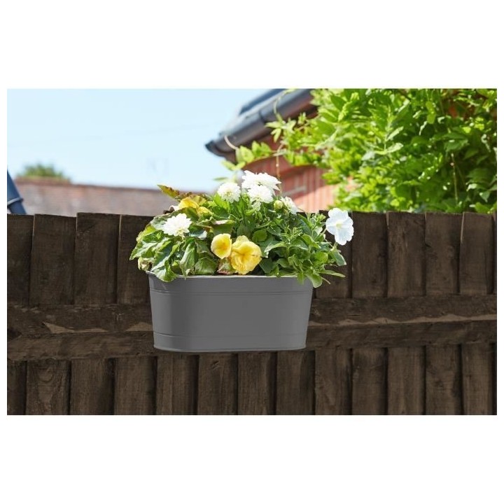Jardiniere suspendue - Ardoise - 30 cm - SMART GARDEN