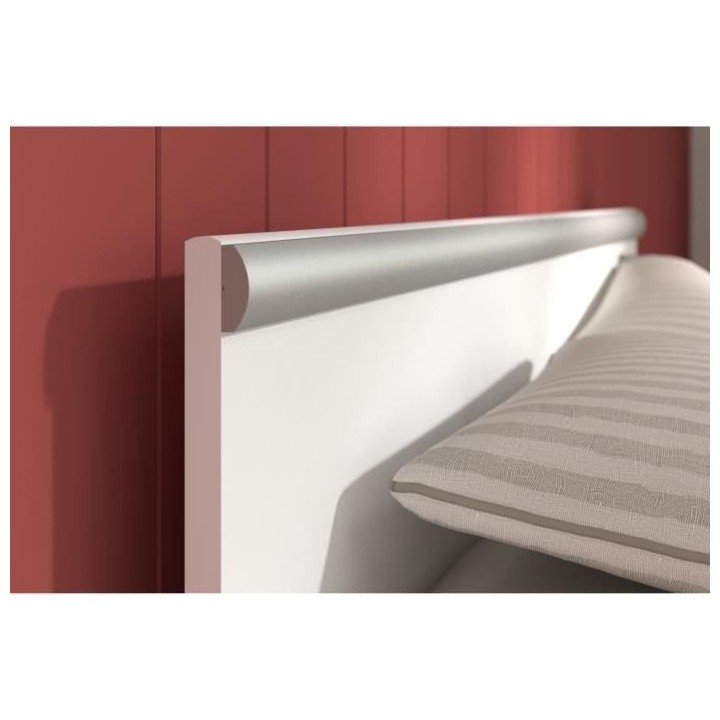 Chambre complete adulte: Lit 160 x 200 cm + armoire 3 portes et 2 tiro