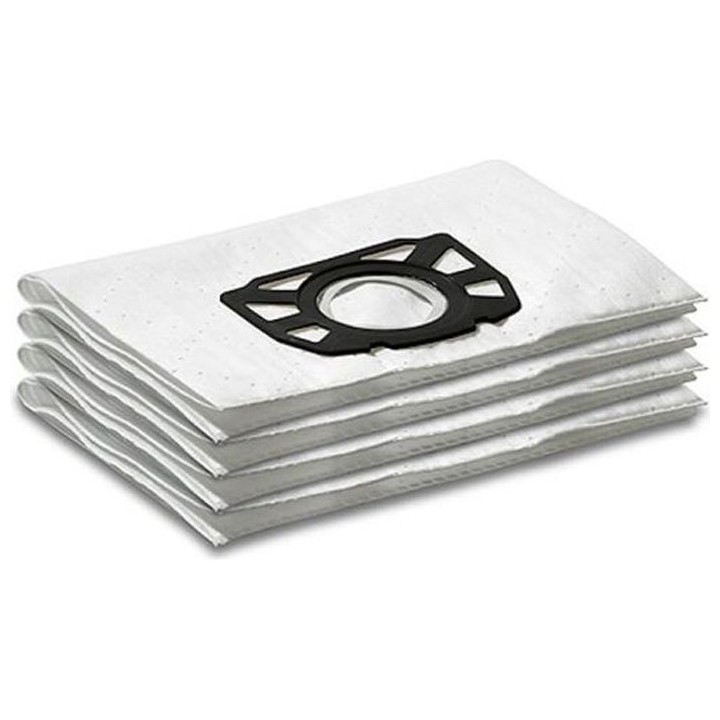 Sachet filtre ouate KARCHER WD 7 - Blanc - Extremement résistant aux