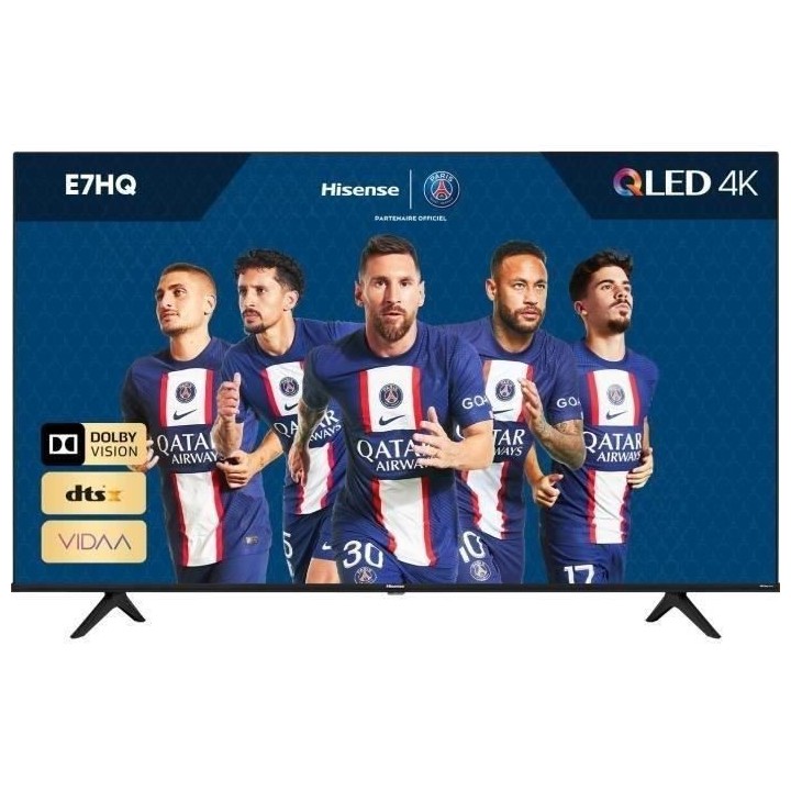 HISENSE 70E7HQ - TV QLED 70'' (177 cm) - 4K UHD 3840x2160 - HDR 10+ -