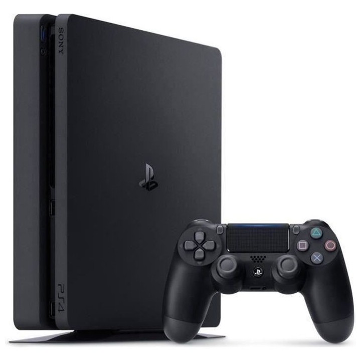 Console PS4 Slim 500Go Noire/Jet Black - Châssis F - PlayStation Offi