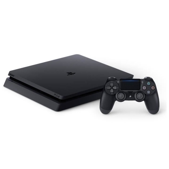 Console PS4 Slim 500Go Noire/Jet Black - Châssis F - PlayStation Offi