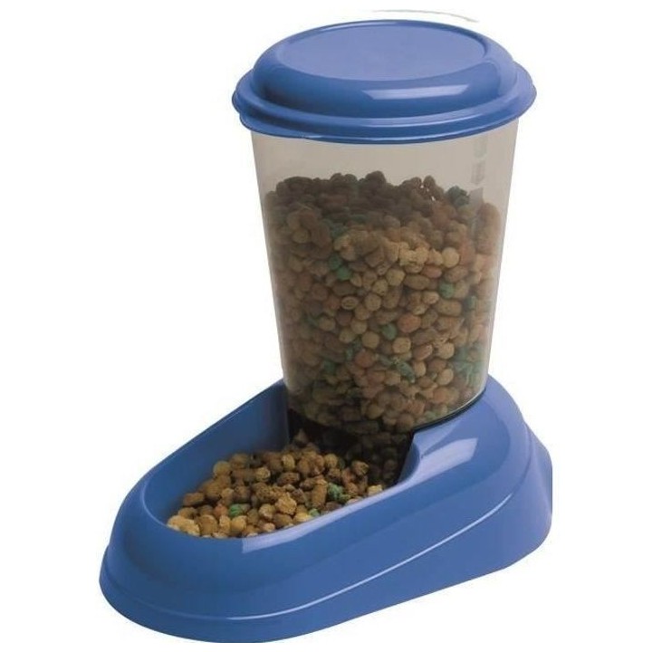 FERPLAST Distributeur croquettes Zenith 3L en plastique - 29,2x20,2x28