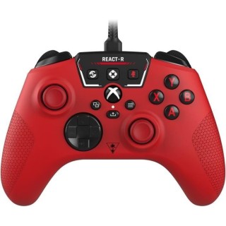 Manette de jeu filaire - TURTLE BEACH - REACT-R - Rouge - Xbox & Windo
