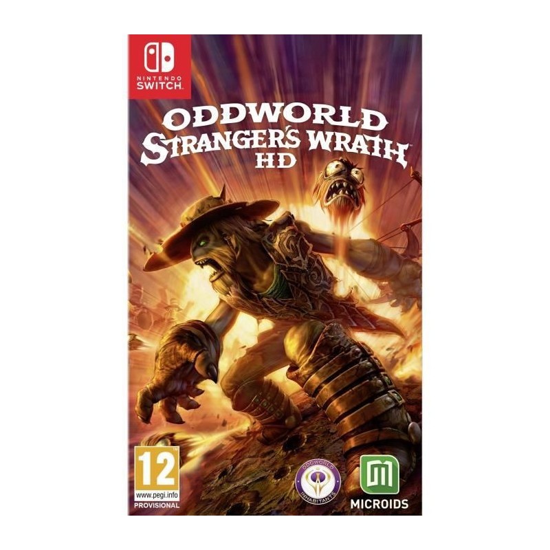 Oddworld La Fureur de l' Etranger Edition Standard Jeu Nintendo Switch