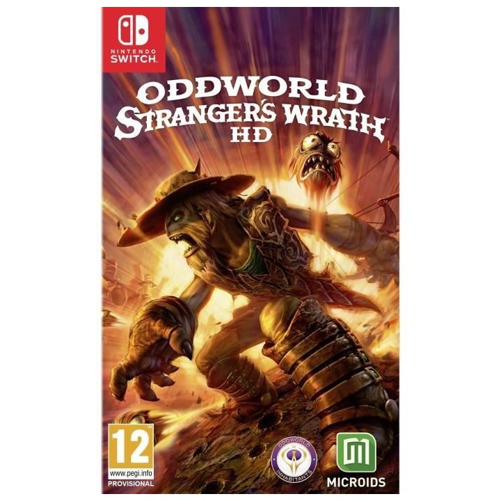 Oddworld La Fureur de l' Etranger Edition Standard Jeu Nintendo Switch
