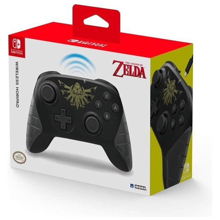 HORI Manette Nintendo Switch sans fil - Zelda