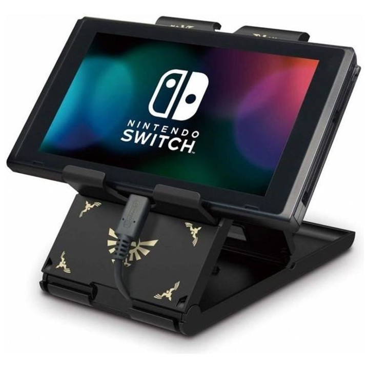 Hori Playstand Zelda - Support Pour Console Nintendo Switch - Design Z