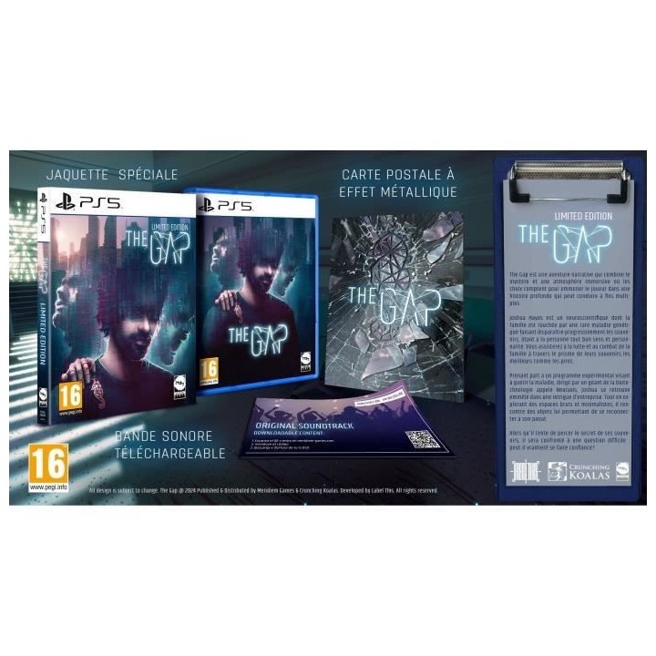 The Gap - Jeu PS5 - Limited Edition