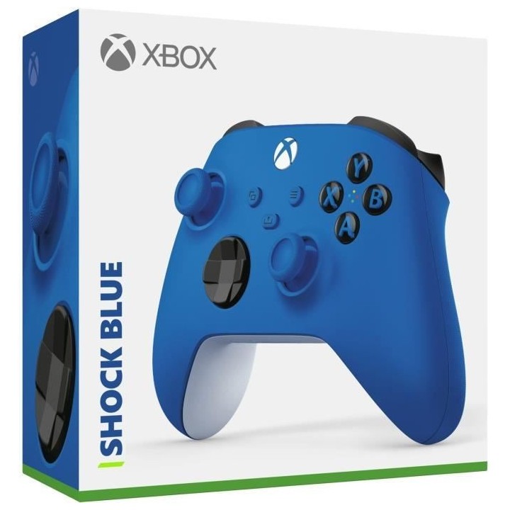 Manette Xbox Sans Fil Shock Blue