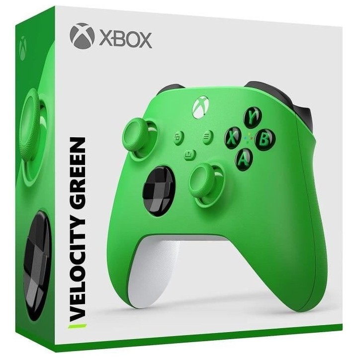 Manette Xbox Sans Fil Velocity Green