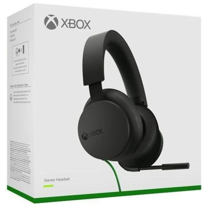 Casque Gaming Xbox filaire - Compatible Xbox Series X|S et Xbox One