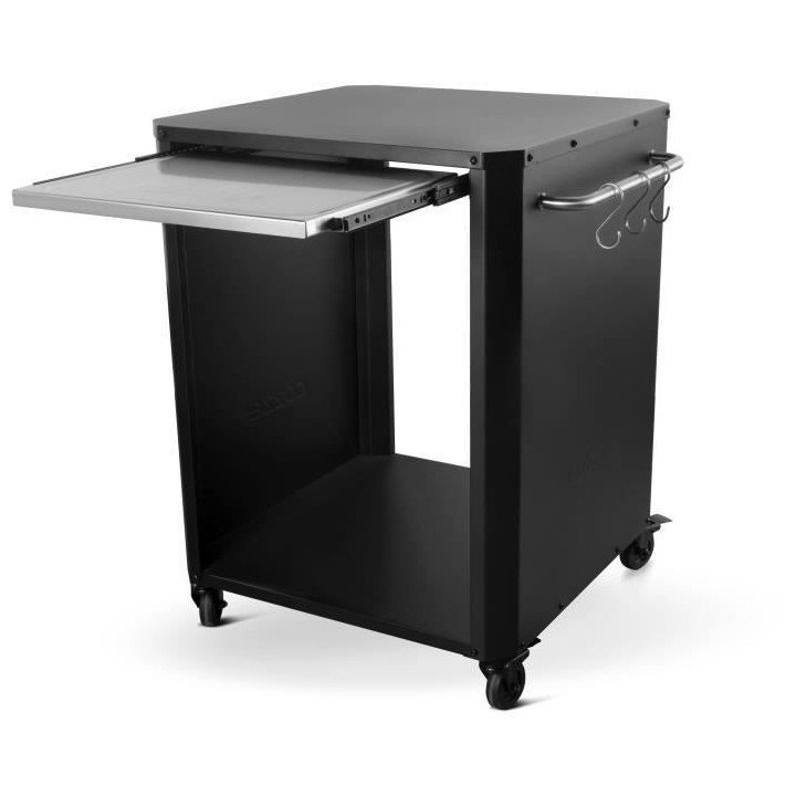 Chariot avec planche a découper - COZZE - 90300 - Inox
