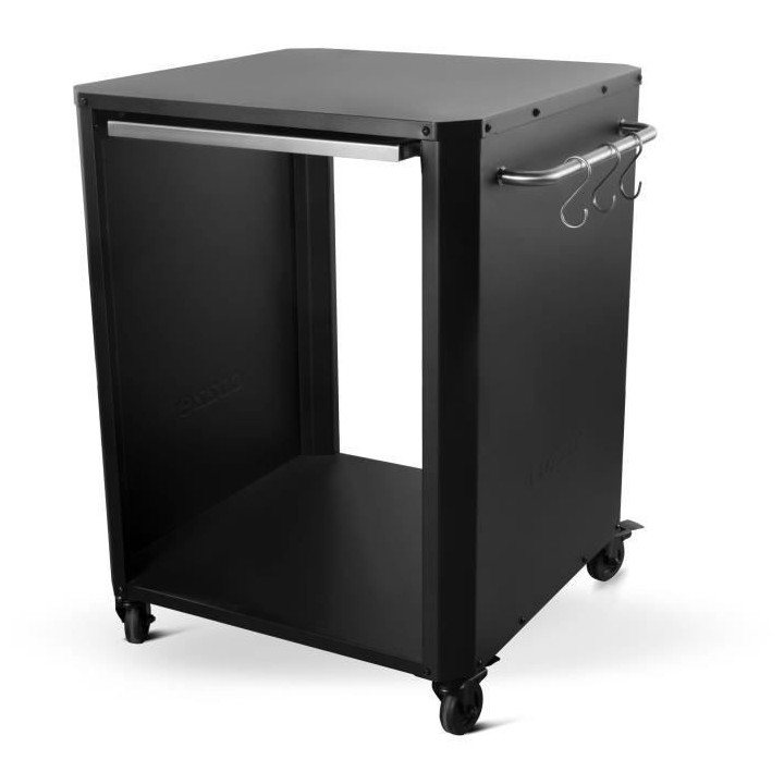 Chariot avec planche a découper - COZZE - 90300 - Inox