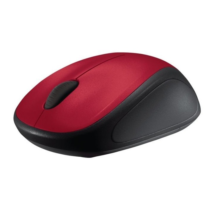 Souris - Sans fil - Logitech - M235 - Rouge