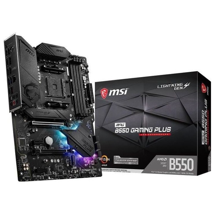 Carte Mere MSI MPG B550 GAMING PLUS