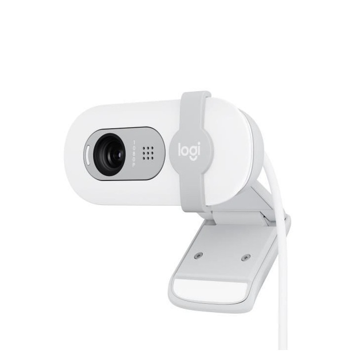 Webcam - Full HD 1080p - Logitech - Brio 100 - Microphone intégré -
