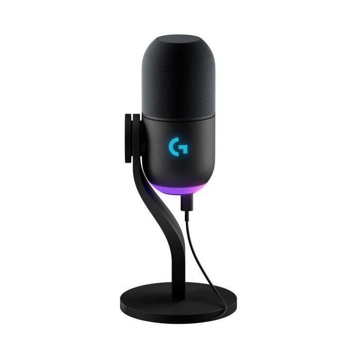 Microphone Gamer - LOGITECH G - Yeti GX - RVB dynamique - Pour Enregis