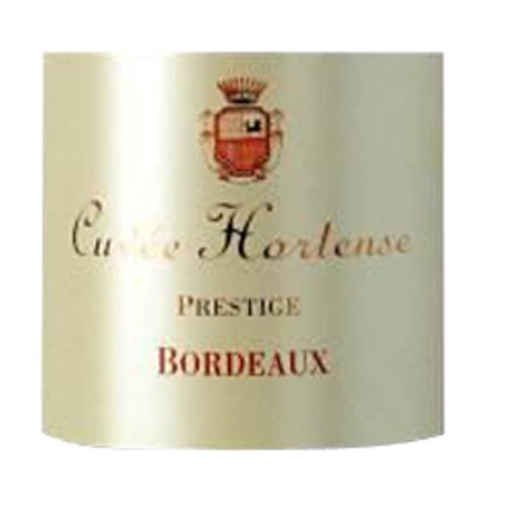 Cuvée Hortense Prestige 2018 Bordeaux - Vin rouge de Bordeaux