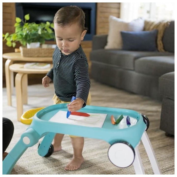 Trotteur et Table d'Activité 4 en 1 Jouet Musical - BABY EINSTEIN - M