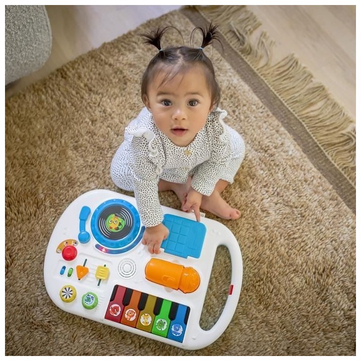 Trotteur et Table d'Activité 4 en 1 Jouet Musical - BABY EINSTEIN - M