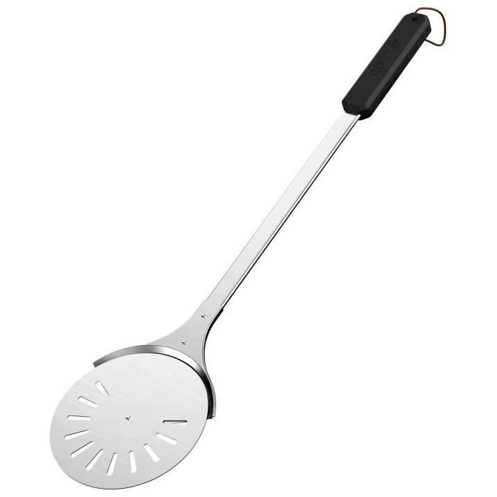 Pizza turning peel - COZZE - 90323 - Ø18x76 cm - Inoxydable