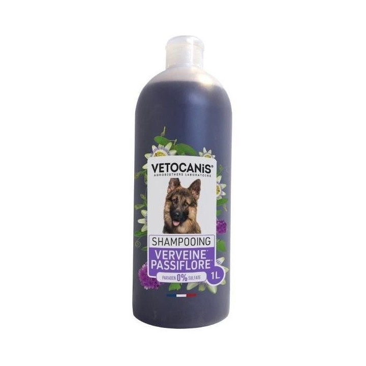 Shampoing - VETOCANIS - BIO000652 - Doux - Verveine Passiflore - Chien