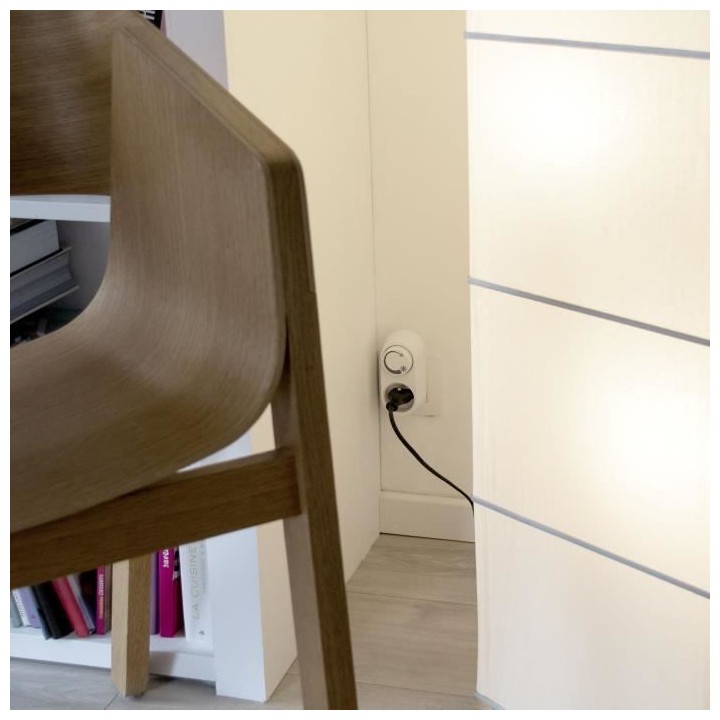 Variateur Chacon - 54041 - Prise dimmer - Blanc