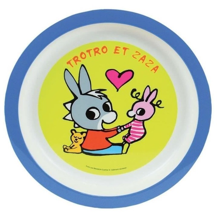 Lot Vaisselle Trotro pour Enfant - FUN HOUSE - 006374 - Verre, Assiett