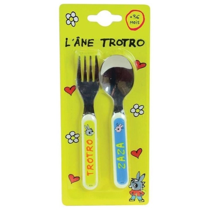 Lot Vaisselle Trotro pour Enfant - FUN HOUSE - 006374 - Verre, Assiett