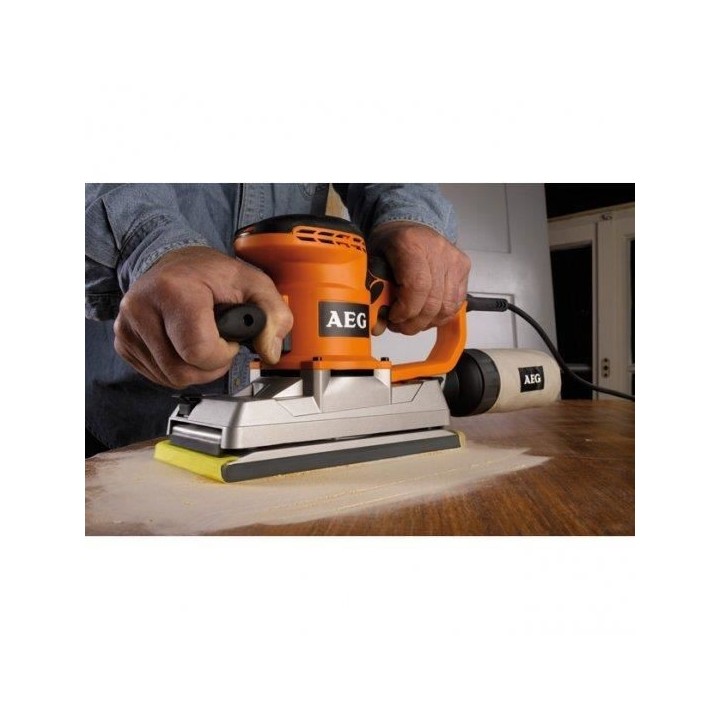 Ponceuse vibrante AEG 500W FS 280B - Régulier - Vibrante - Poncer