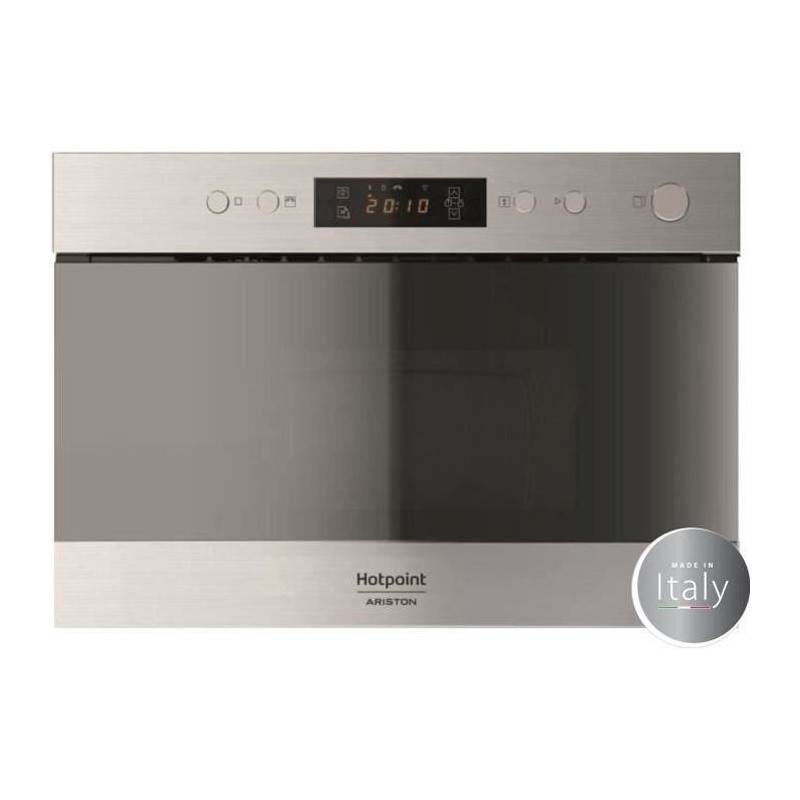 Micro ondes encastrable - HOTPOINT MN212IXHA - Inox - 22L - 750 W