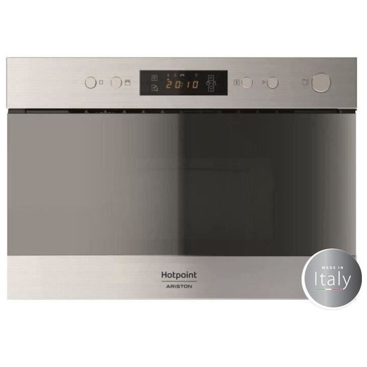 Micro ondes encastrable - HOTPOINT MN212IXHA - Inox - 22L - 750 W