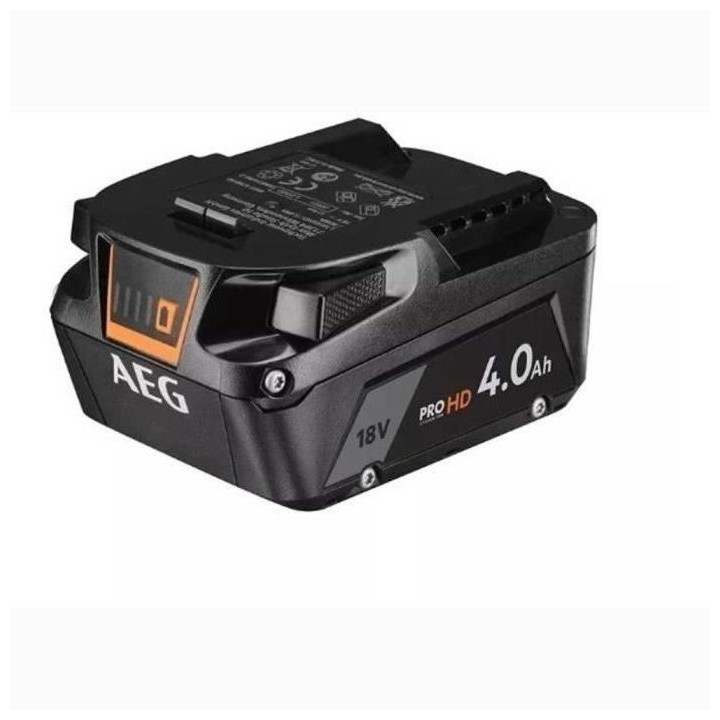 Batterie Pro lithium 18V 4,0 Ah AEG - technologie HIGH DEMAND