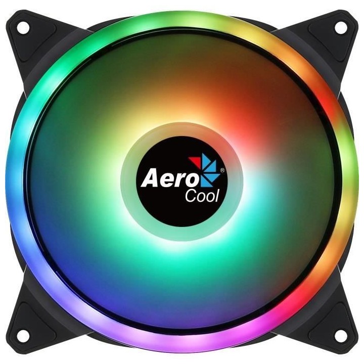 Ventilateur pour boitier PC - AEROCOOL - Duo 14 ARGB (ACF4-DU10217.11)