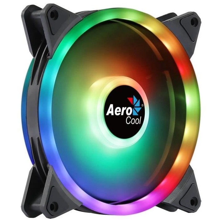 Ventilateur pour boitier PC - AEROCOOL - Duo 14 ARGB (ACF4-DU10217.11)